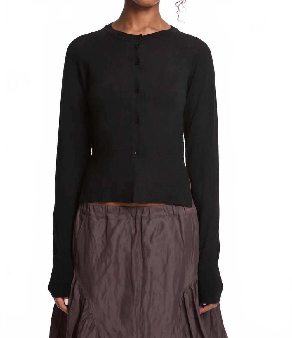 NEW MFPEN appointment cardigan in black